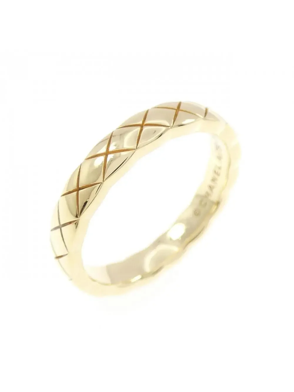 Chanel Ring 18K Yellow Gold Mini #327512C24B